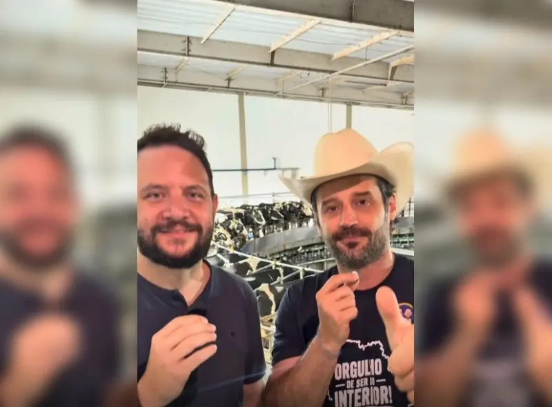 Thiago Baptista Martins - Economia - Felipe Carmona fortalece diálogo com produtores rurais durante visita à Fazenda Colorado, em Araras; encontro reuniu secretário licenciado da Agricultura do Estado, Guilherme Piai